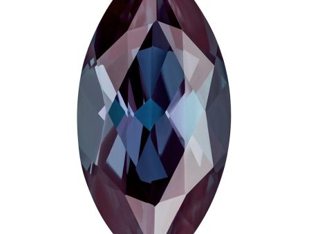 0.65 Carat Marquise Cut Lab-Created Alexandrite Hot on Sale