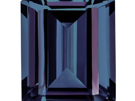 4.40 Carat Emerald Cut Lab-Created Alexandrite For Cheap