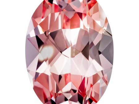 5.50 Carat Oval Cut Lab-Created Champagne Sapphire For Cheap