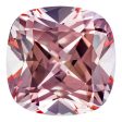 5.03 Carat Cushion Cut Lab-Created Champagne Sapphire Discount