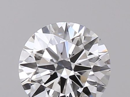 0.54 Carat Round Cut Lab-Created Diamond For Sale