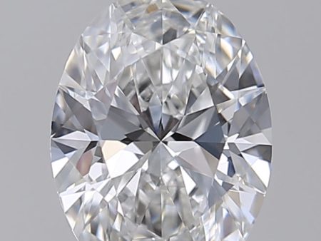 1.00 Carat Oval Cut Lab-Created Diamond For Sale