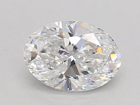 0.53 Carat Oval Cut Lab-Created Diamond on Sale