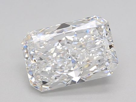 1.41 Carat Radiant Cut Lab-Created Diamond on Sale