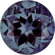 0.80 Carat Round Cut Lab-Created Alexandrite For Discount