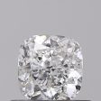 0.53 Carat Cushion Cut Lab-Created Diamond For Sale