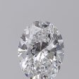 0.51 Carat Oval Cut Lab-Created Diamond For Sale