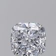 0.51 Carat Cushion Cut Lab-Created Diamond on Sale