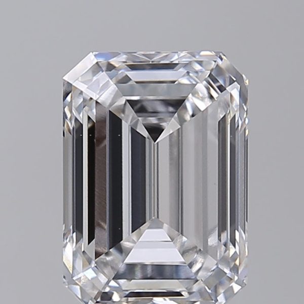 3.03 Carat Emerald Cut Lab-Created Diamond Sale